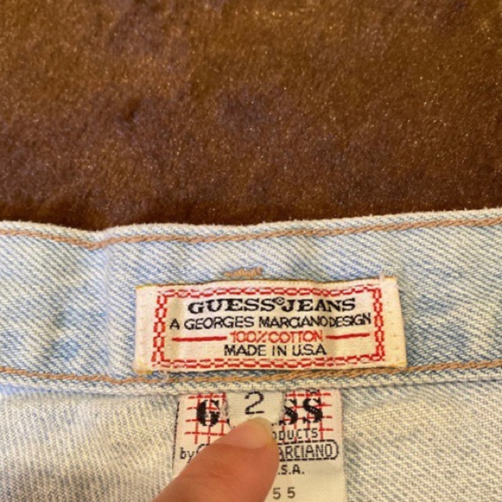 Vintage guess denim shorts